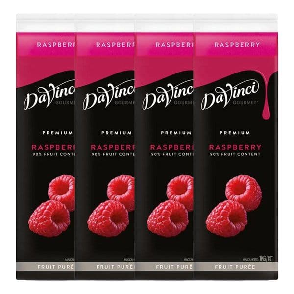 DaVinci Gourmet Raspberry Juice Carton 4 x 1L Case (17/5/24)