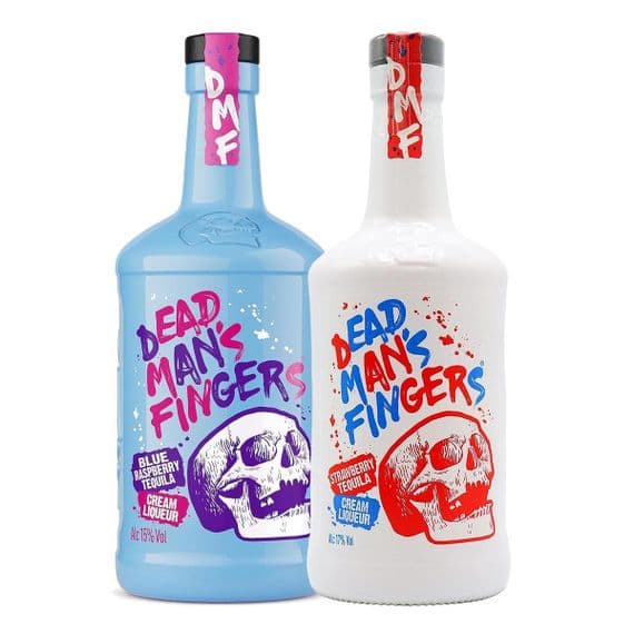 Dead Mans Fingers | 2 x | Bundle | Tequila | Cream Liqueur | 17% | 50cl