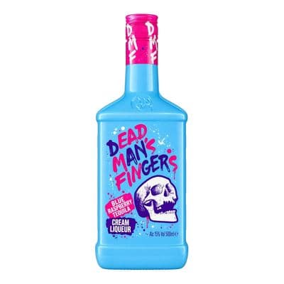 Dead Mans Fingers | Blue Raspberry | Tequila | Cream Liqueur | 15% | 50cl