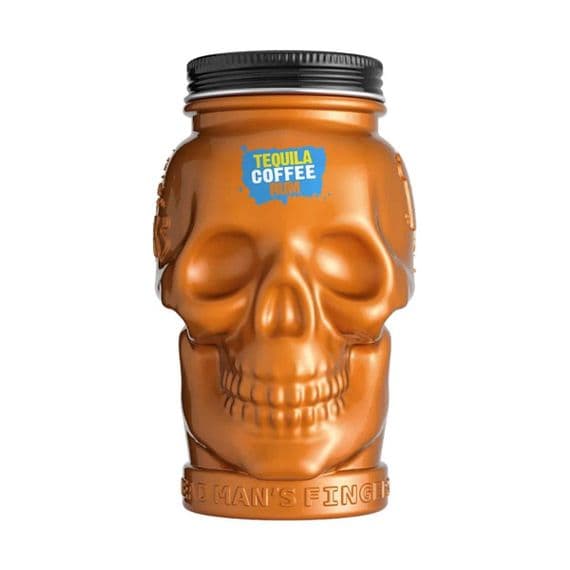 Dead Mans Fingers | Tequila Coffee Rum | Skull Jar | 37.5% | 50cl | Buy Online Now!