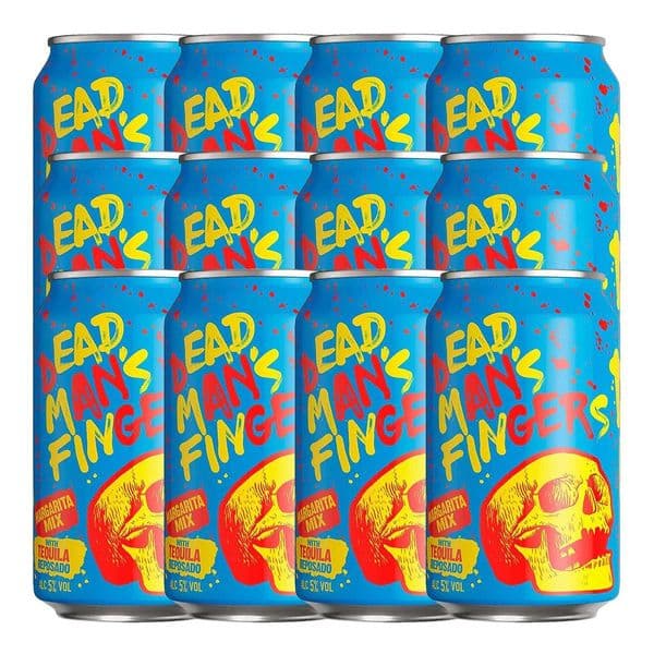 Dead Mans Fingers Tequila Margarita Mix Cans 12 x 330ml Case | Buy Online Now!