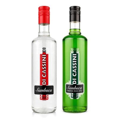Di Cassini | x 2 | Bundle | Sambuca | Liqueur | 38% | 50cl & 70cl