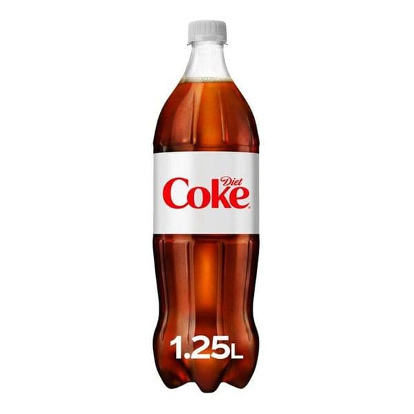 Diet Coke Bottles 1.25L x 12 Case Buy Now Online!