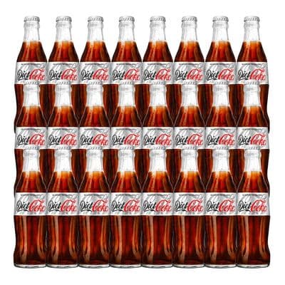Diet Coke | Glass Bottles | 24 x 200ml | Case
