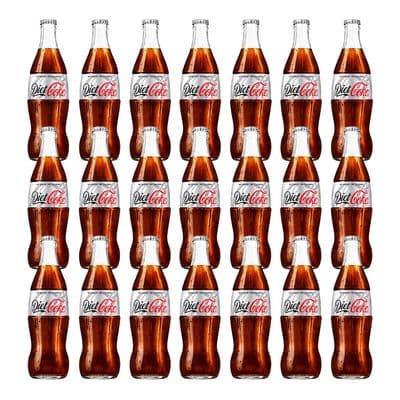 Diet Coke | Glass Bottles | 330ml x 24 | Case