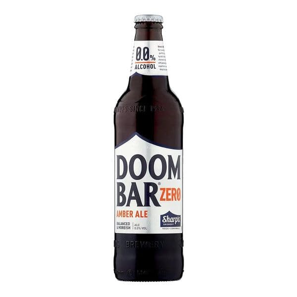 Doom Bar Amber Ale Zero Beer Bottle 8 x 500ml Case | Buy Now Online!