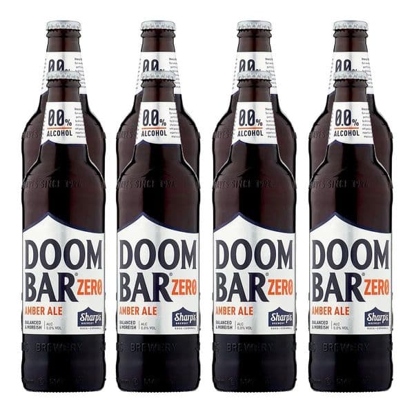 Doom Bar Amber Ale Zero Beer Bottle 8 x 500ml Case | Buy Now Online!