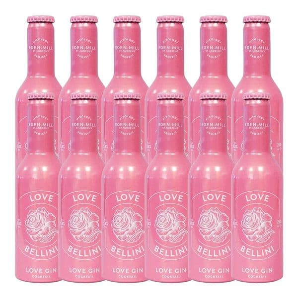 Eden Mill Love Berry Mixology Bellini Bottles12 x 250ml Case | Buy Online Now!