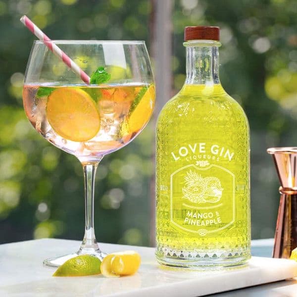 Eden Mill Love Gin Mango & Pienapple Gin Liqueurs 50cl | Buy Now Online!