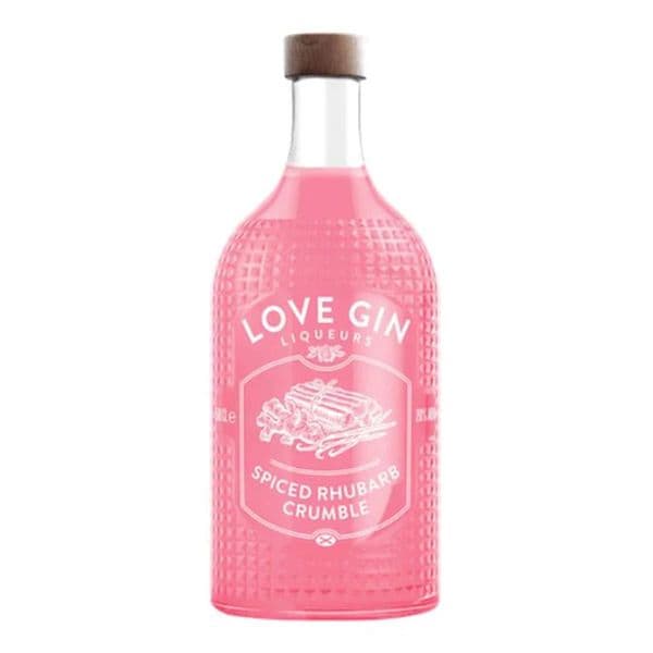 Eden Mill Love Spiced Rhubarb Crumble  Love Gin Liqueur 50cl