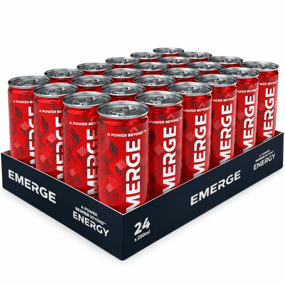 Emerge | Original | Energy | Cans | 250ml x 24 | Case | Buy Now Online!
BBE: 07/26