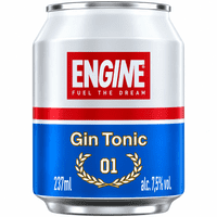Engine Oil | Gin & Tonic | Cans | 24 x 237ml | 7.5% | Case | Buy Now Online!