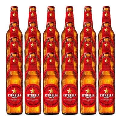 Estrella Damm | Lager | Beer Bottles 330ml x 24 | 4.6% |  Case