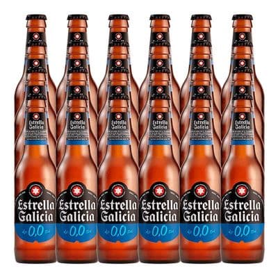 Estrella Galicia | Alcohol Free | Lager | Bottles | 0% | 24 x 330ml | Case