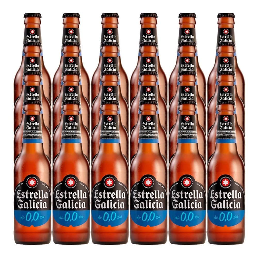 Estrella Galicia NonAlcoholic Beer 24 x 330ml Case Buy Now Online