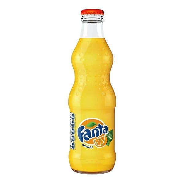 Fanta Orange Glass Bottle 24 x 330ml Case | Buy Now Online!