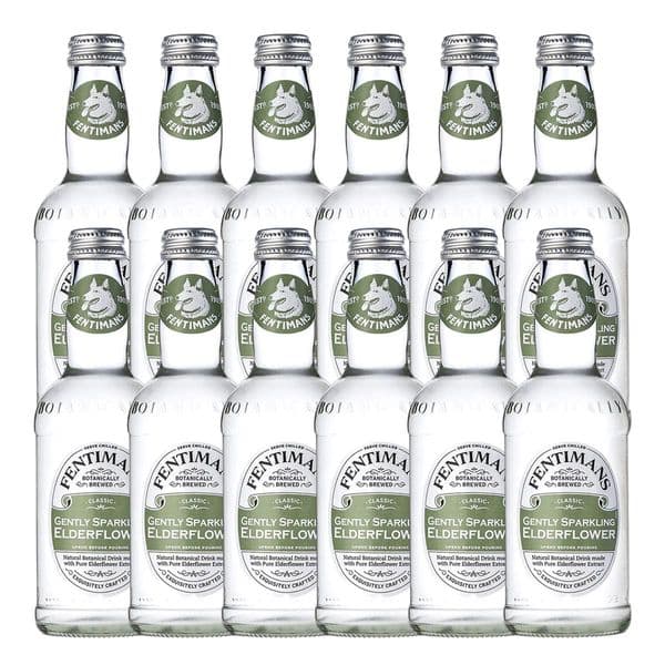 Fentimans Gently Sparkling Elderflower 12 x 275ml Case (28/01/25)