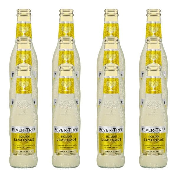 Fever Tree Sicilian Lemonade Bottles 175ml x 12 Case (12/25)