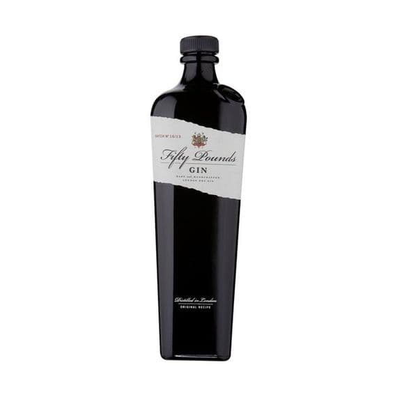 Fifty Pounds | Gin | 43.5% | 70cl | Buy Online Now! | UK's Cheapest!