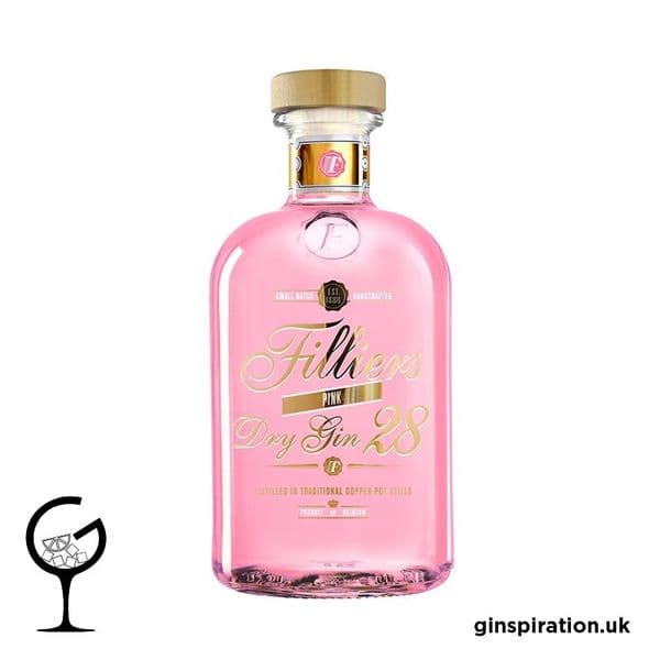 Filliers Dry Gin 28 - Pink 50cl | Ginspiration.uk