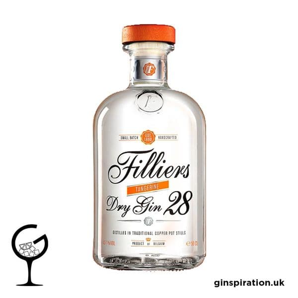 Filliers Dry Gin 28 Tangerine Edition 50cl | Ginspiration.uk