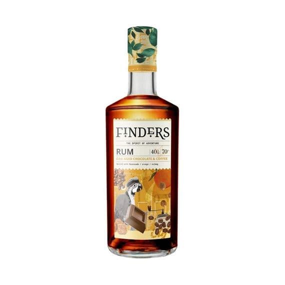 Finders Oak Aged Chocolate & Coffee Spiced Rum 70cl | Buy Online Now!
