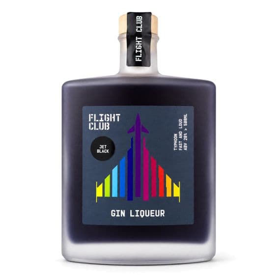 Flight Club | Jet Black | Liquorice | Gin Liqueur | 20% | 50cl | Buy Now Online!