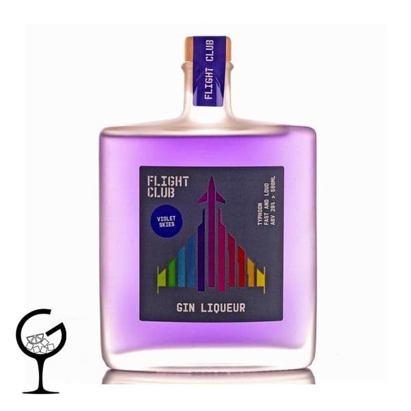 Flight Club Violet Skies Gin Liqueur 50cl | Ginspiration.uk