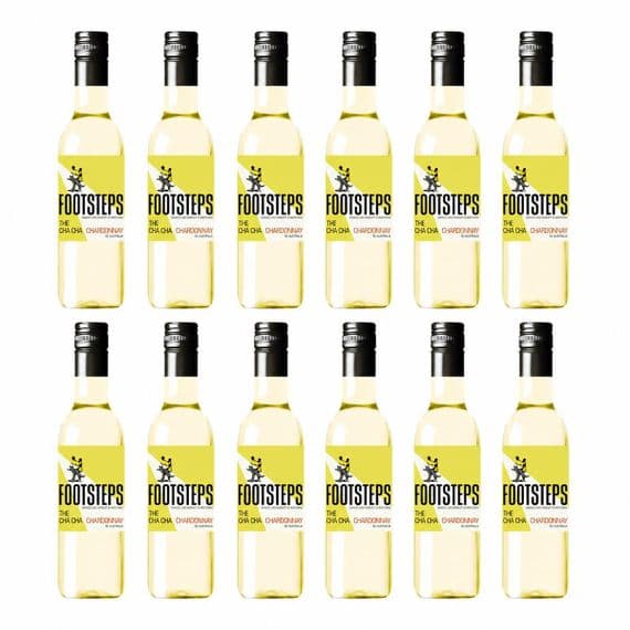 Footsteps | Chardonnay | Wine | 13% | 12 x 187ml | Case | Buy Online Now!