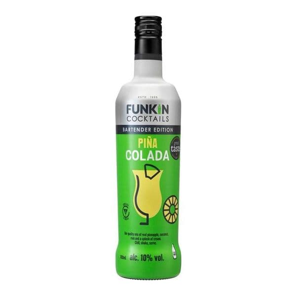 Funkin Cocktails Pre-mixed Pina Colada Cocktail 70cl | Buy Online Now!