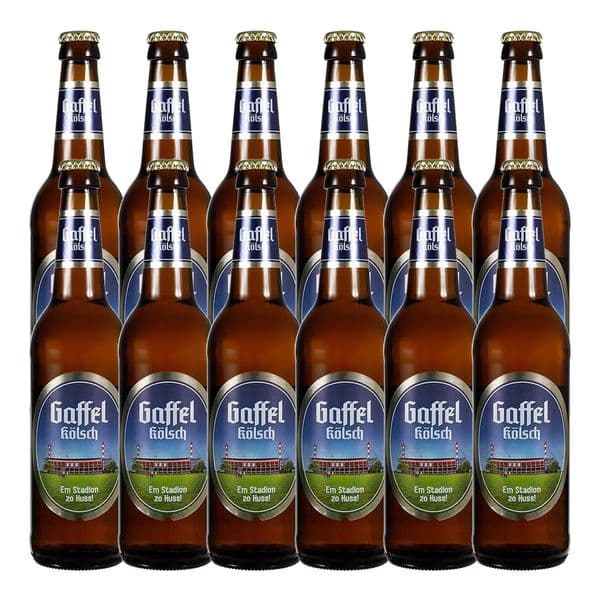 Gaffel Kolsch Football Stadium Lager Bottles 12 x 330ml Case | Buy Online Now!