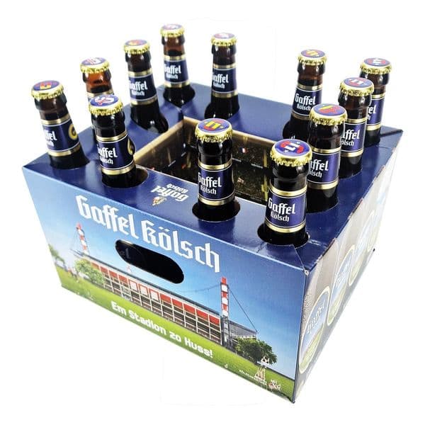 Gaffel Kolsch Football Stadium Lager Bottles 12 x 330ml Case | Buy Online Now!