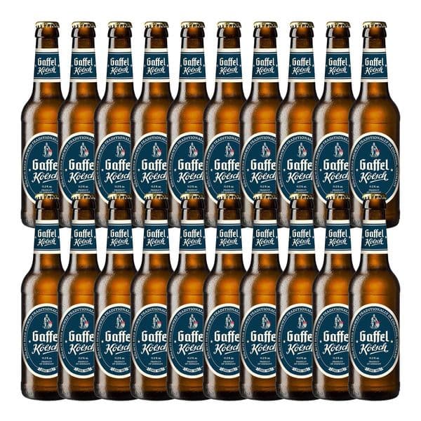 Gaffel Kolsch Lager Bottles 20 x 500ml Case | Buy Online Now!
