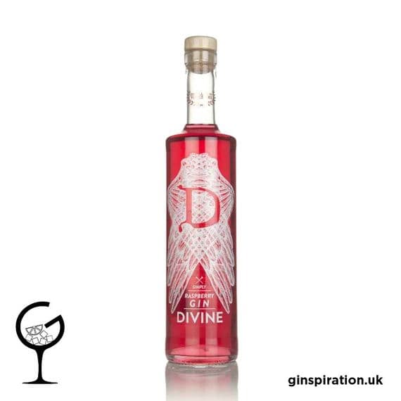 Gin Divine Raspberry 70cl | Ginspiration.uk