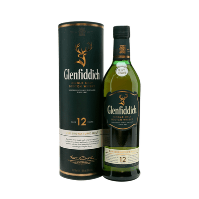 Glenfiddich 12 Year Old Single Malt Whisky 70cl