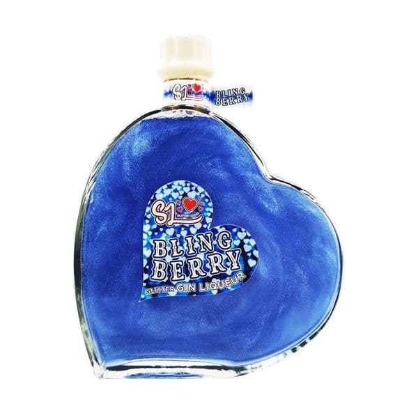 Sweet Little Glitter Bomb Blueberry Blingberry Liqueur 50cl | Buy Online Now!