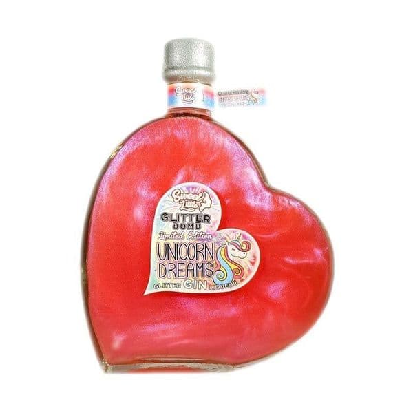 Glitter Bomb Unicorn Dreamz Candy Floss Gin Liqueur 50cl | Buy Online Now!