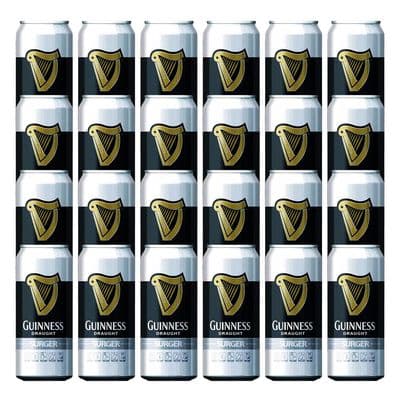 Guinness | Original | Draught | Surger | Cans | 4.1% | 24 x 520ml | Case