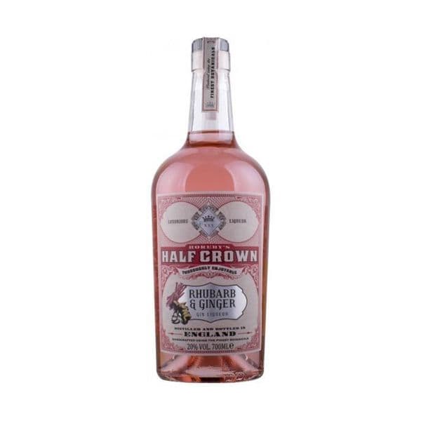 Half Crown Rhubarb & Ginger Gin 70cl | Buy Online Now!