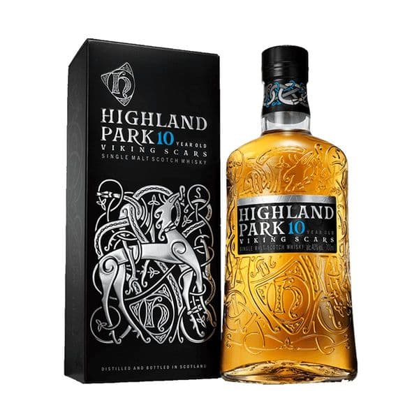 Highland Park 10 YO Viking Scars Single Malt Whisky 70cl | Buy Online Now!