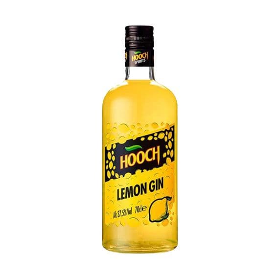 Hooch | Lemon | Gin | 37.5% | 70cl | Buy Now Online!