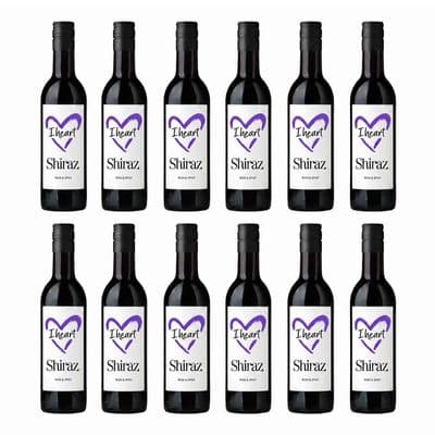 I Heart | Shiraz Wine | 12 x 187ml | 11% | Case