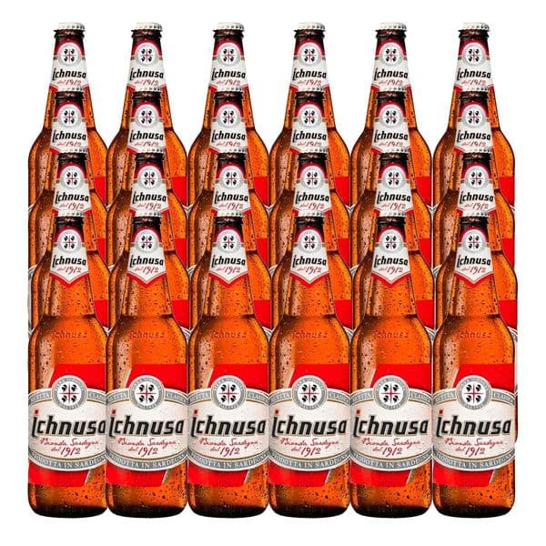 Ichnusa Anima Sarda Classic Italian Lager Bottles 24 x 330ml Case (12/25)