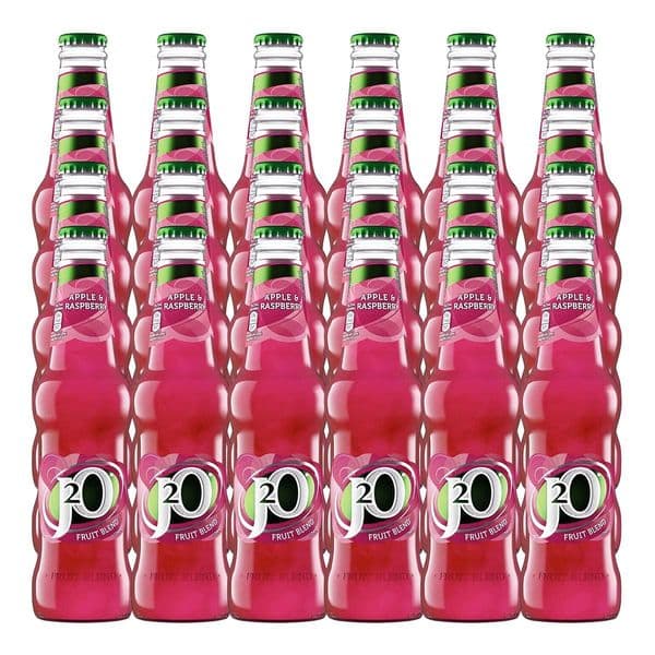 J20 Apple & Raspberry Bottles 24 x 275ml Case | Buy Now Online!