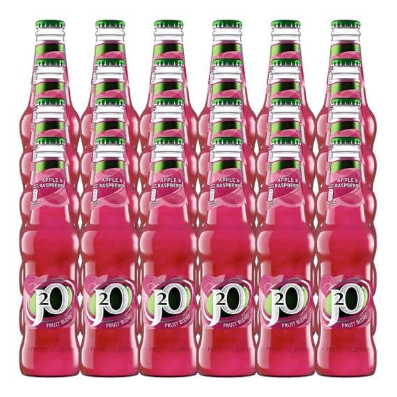 J20 | Apple & Raspberry | Bottles | 275ml x 24 | Case | Buy Now Online!