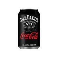 Jack Daniels & Coke Zero | Pre-Mixed Cans | Case | 5% | 12 x 330ml | 02/26 | Buy Online Now!