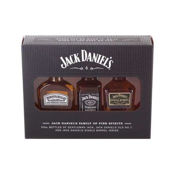 Jack Daniels Family Whiskey Set 3 x 5cl | Buy Online Now!