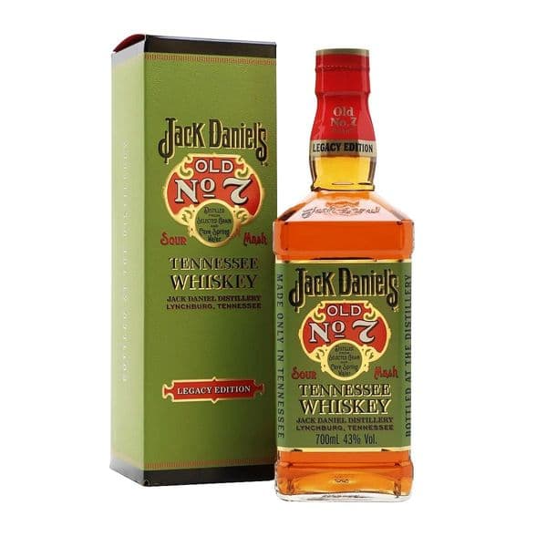 Jack Daniels Old No.7 Legacy Edition Tennessee Whiskey 70cl | Ginspiration.uk