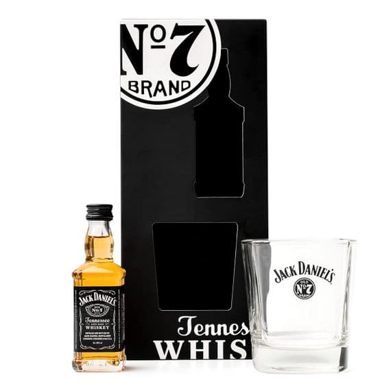 Jack Daniels | Whiskey | Tumbler Mini Gift Set | 40% | 5cl | Buy Online Now!