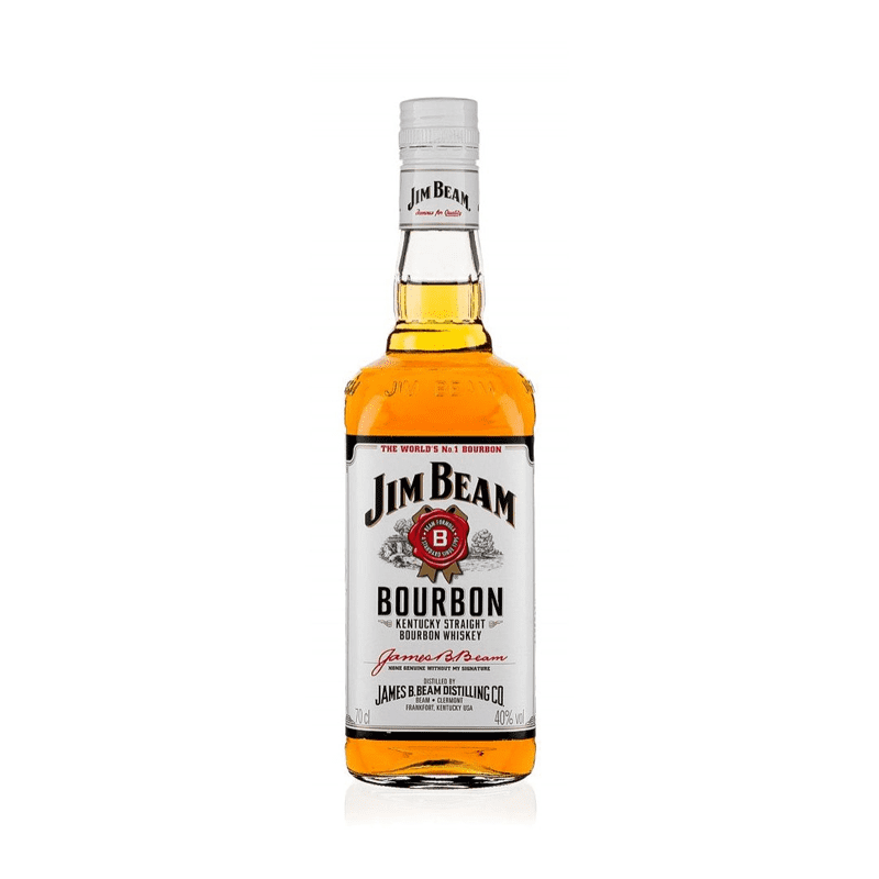 Jim Beam White Label Bourbon Whiskey 70cl | Ginspiration.uk